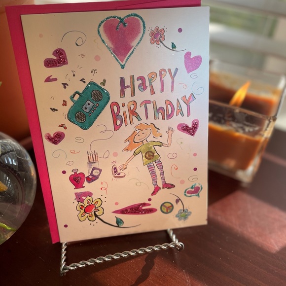 Handmade 5 Assorted Birthday Cards - Picture 5 of 5